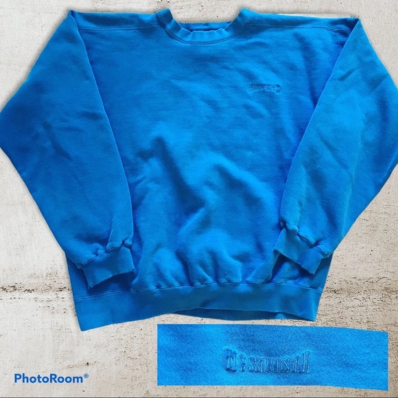 Vtg Teal Levi Strauss & Co crewneck - Picture 3 of 3